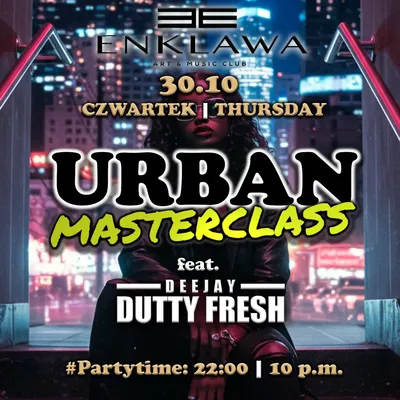 URBAN MASTERCLASS URBAN MASTERCLASS